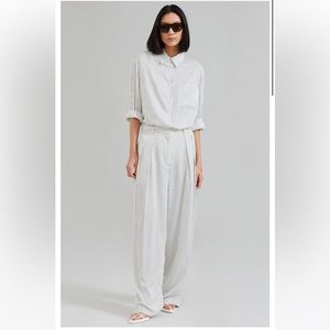 The frankie shop tansy satin pants